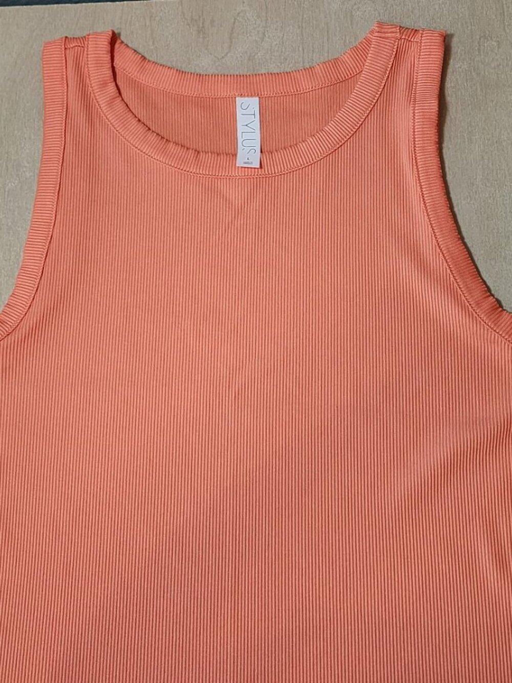 Women's STYLUS Ribbed Tank Tops - Picture 2 of 5
